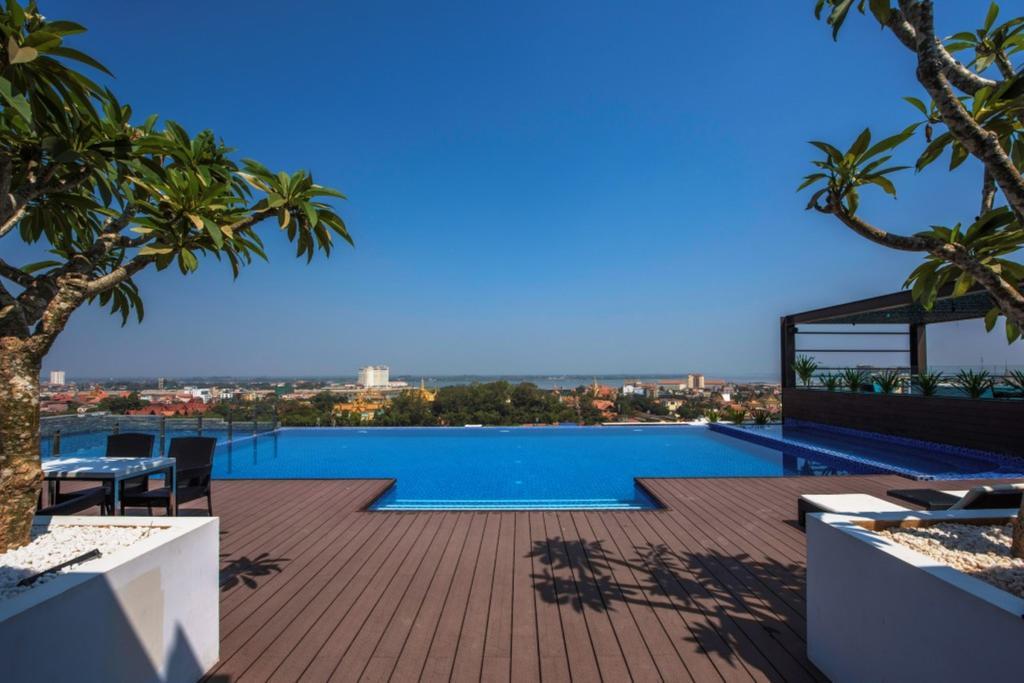 Maline Exclusive Serviced Apartments Phnom Penh Ngoại thất bức ảnh